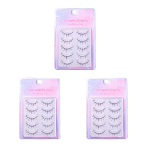 5 Pairs Natural Lashes - Ninetynine Dreams