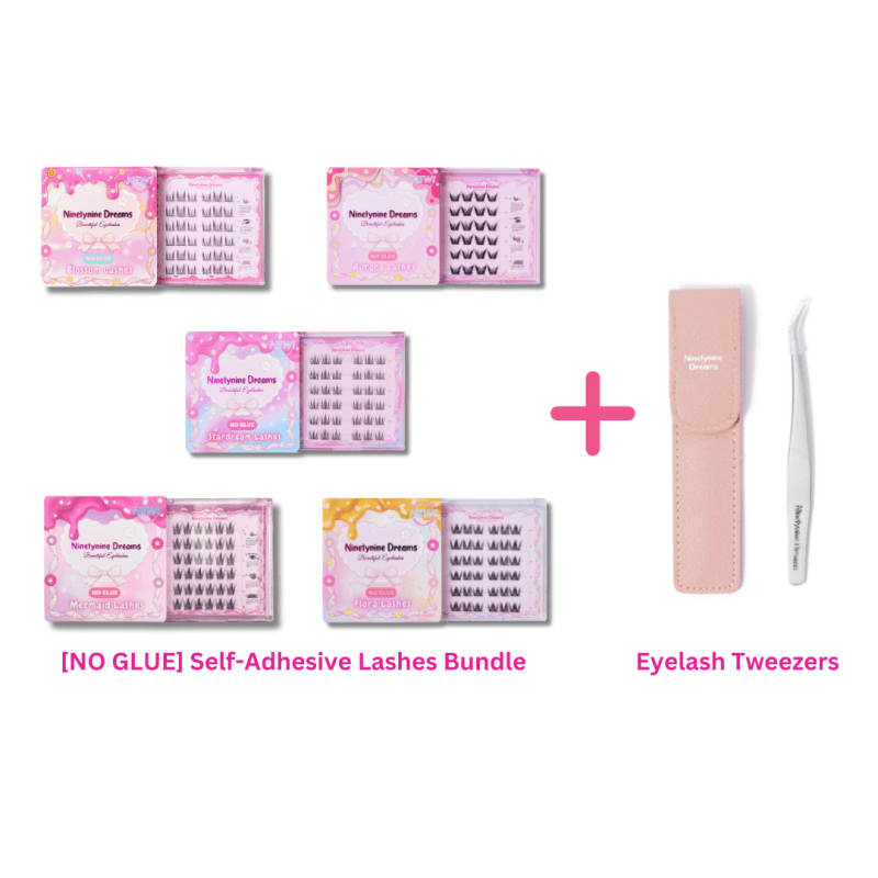 The [NO GLUE] Self-Adhesive Lashes Bundle - Ninetynine Dreams