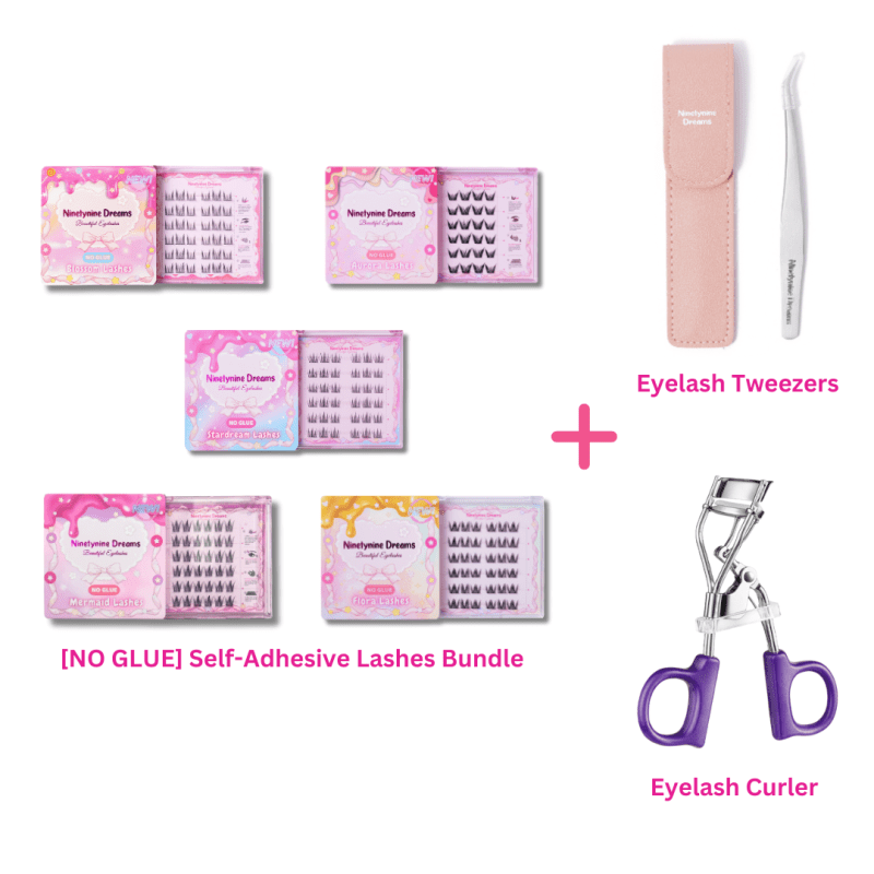 The [NO GLUE] Self-Adhesive Lashes Bundle - Ninetynine Dreams