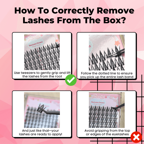 How to Remove Lashes Correctly Step by Step Guide