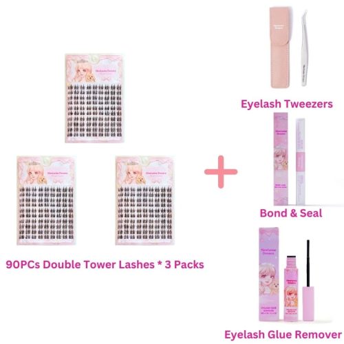 90PCs Double Tower Lashes - Ninetynine Dreams