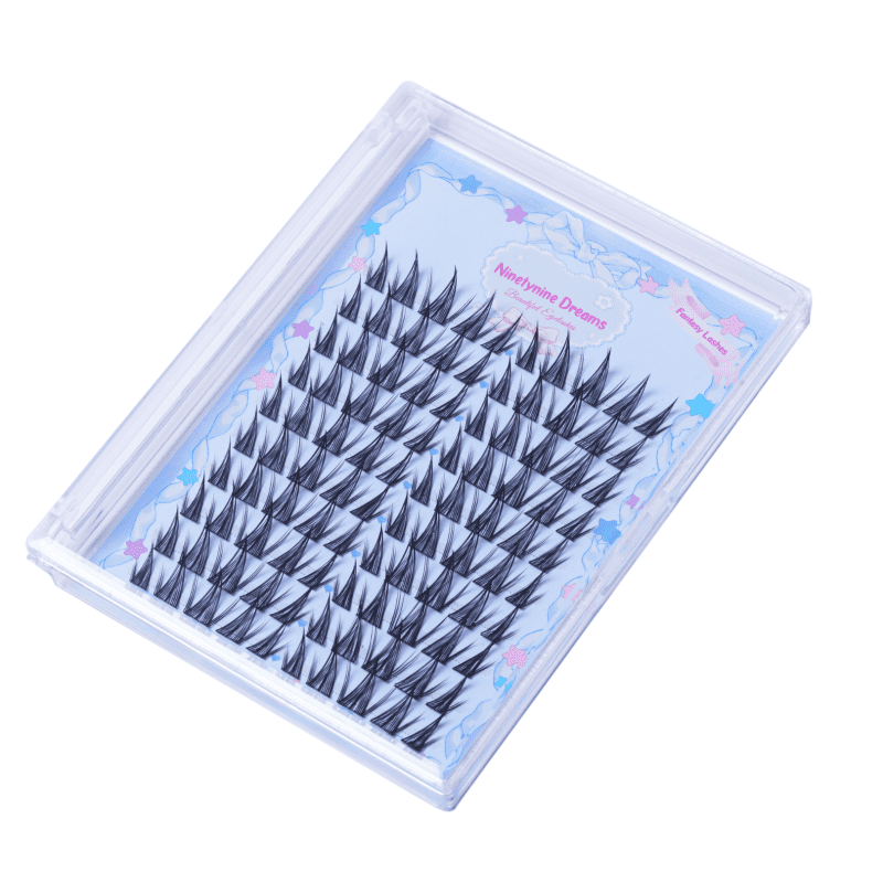 ninetynine dreams 100pcs fantasy lashes top view