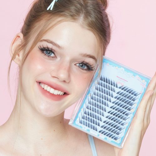 ninetynine dreams 140pcs baby foxy lashes model