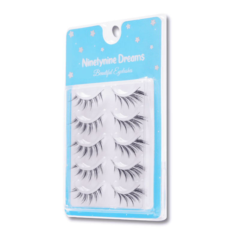 ninetynine dreams 5 pairs baby foxy lashes sideview