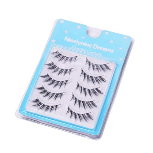 ninetynine dreams 5 pairs baby foxy lashes topview