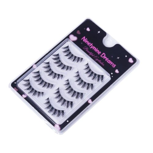 ninetynine dreams 5 pairs bunny ear lashes topview