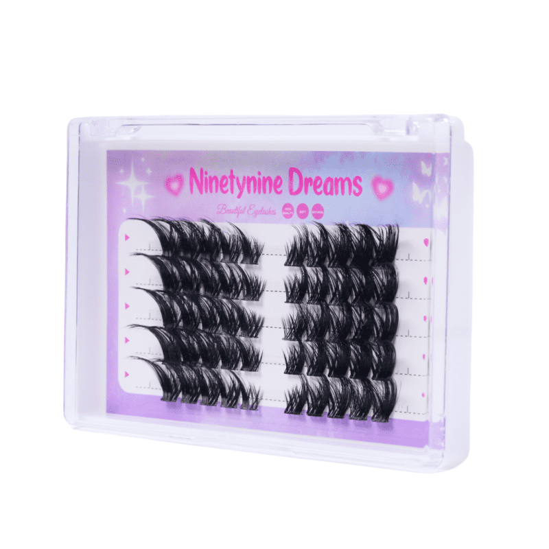 ninetynine dreams 50pcs intense foxy lashes sideview