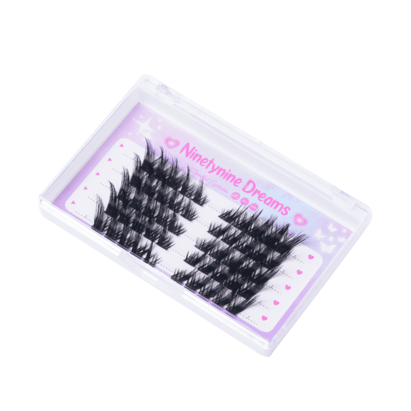 ninetynine dreams 50pcs intense foxy lashes topview