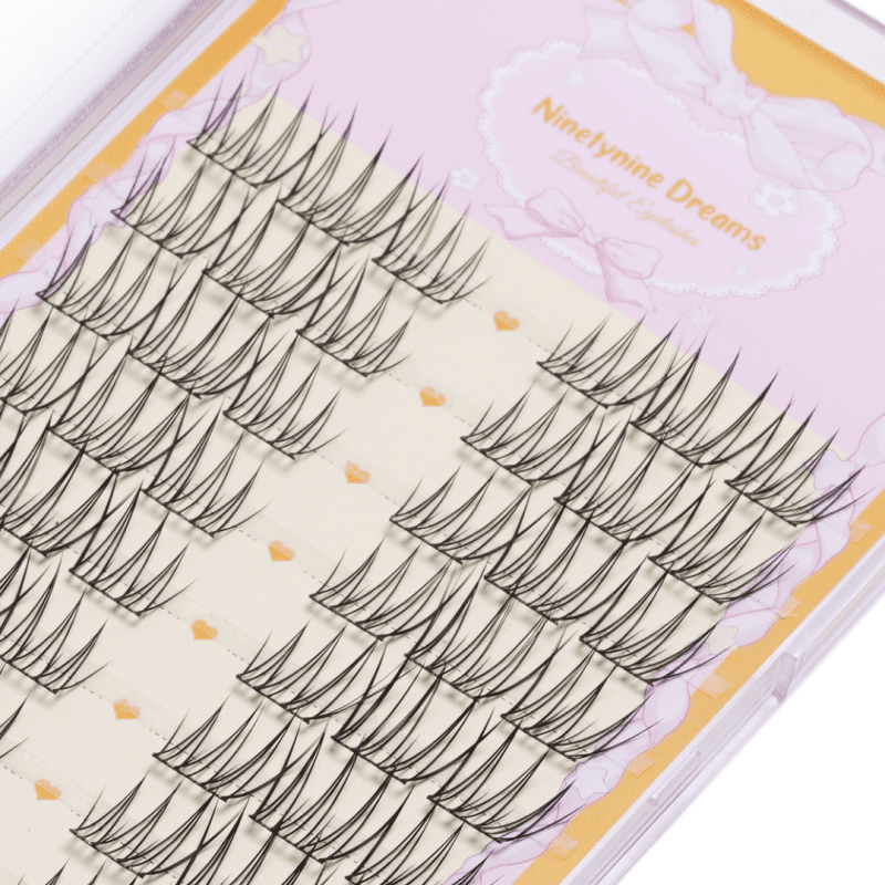 ninetynine dreams 60pcs idol lashes closeup