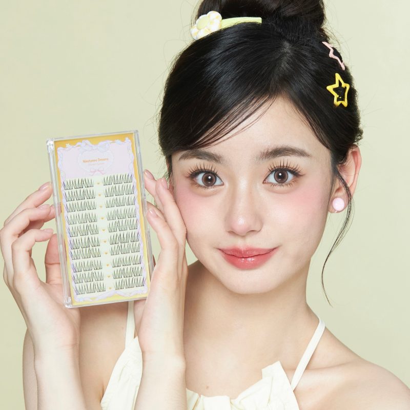 ninetynine dreams 60pcs idol lashes model